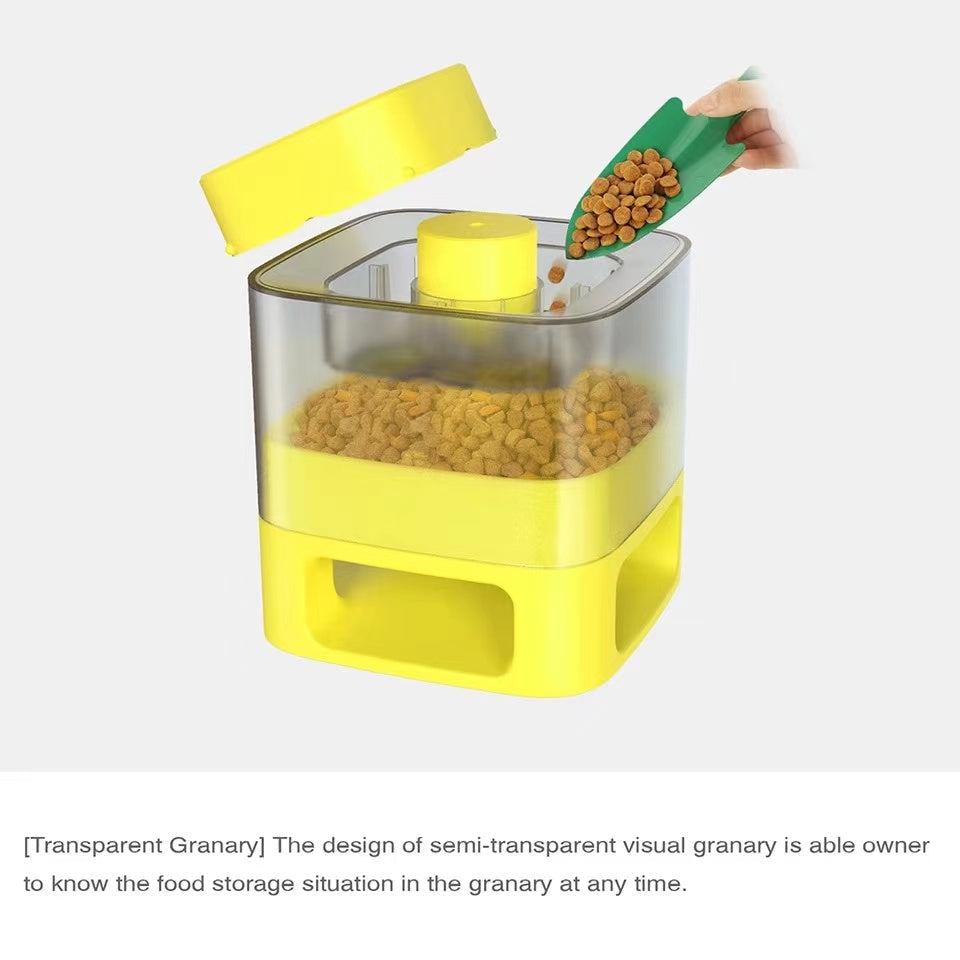 AuraPaws SlowFeed Ball — Interactive Food Dispenser Toy
