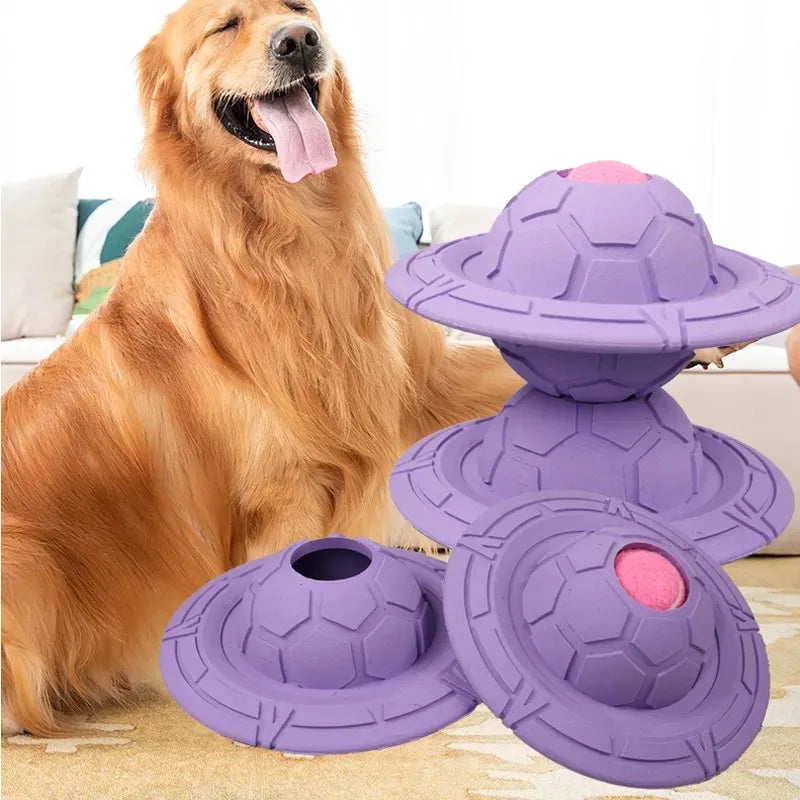 AuraPaws UFO Chew Toy — Interactive Pet Toy