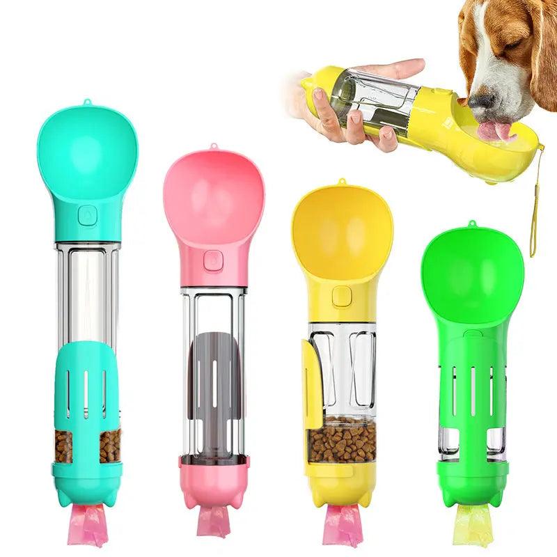 4-in-1 Travel Dog Bottle