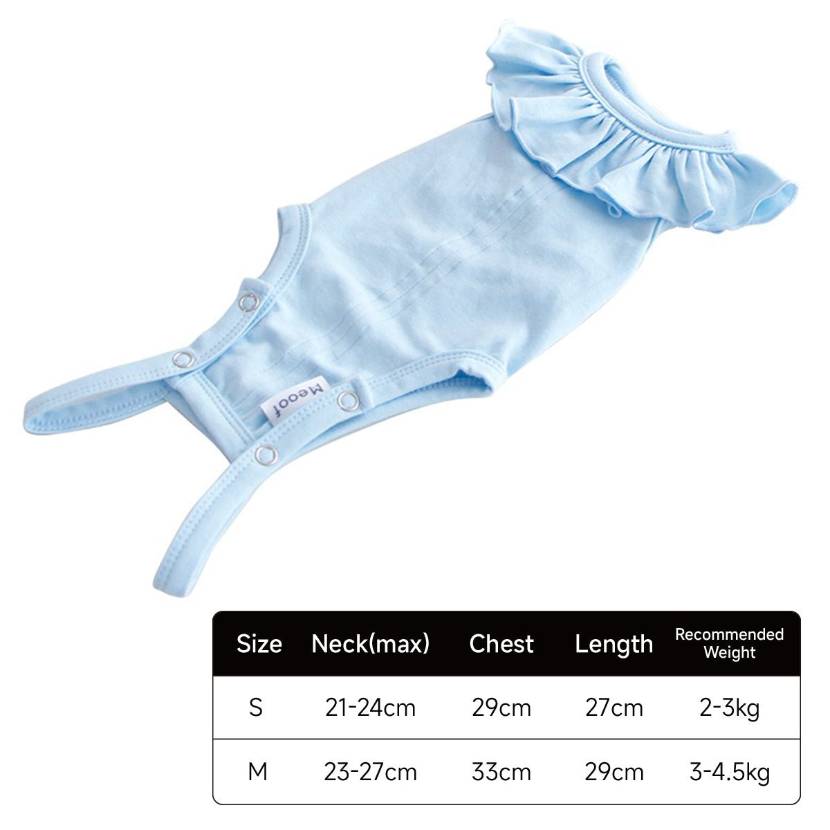Breathable Cat Recovery Suit