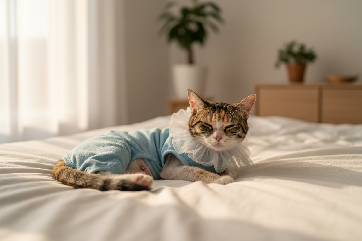 Breathable Cat Recovery Suit