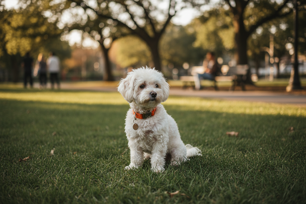 Adjustable Pet Collar — Dark Orange